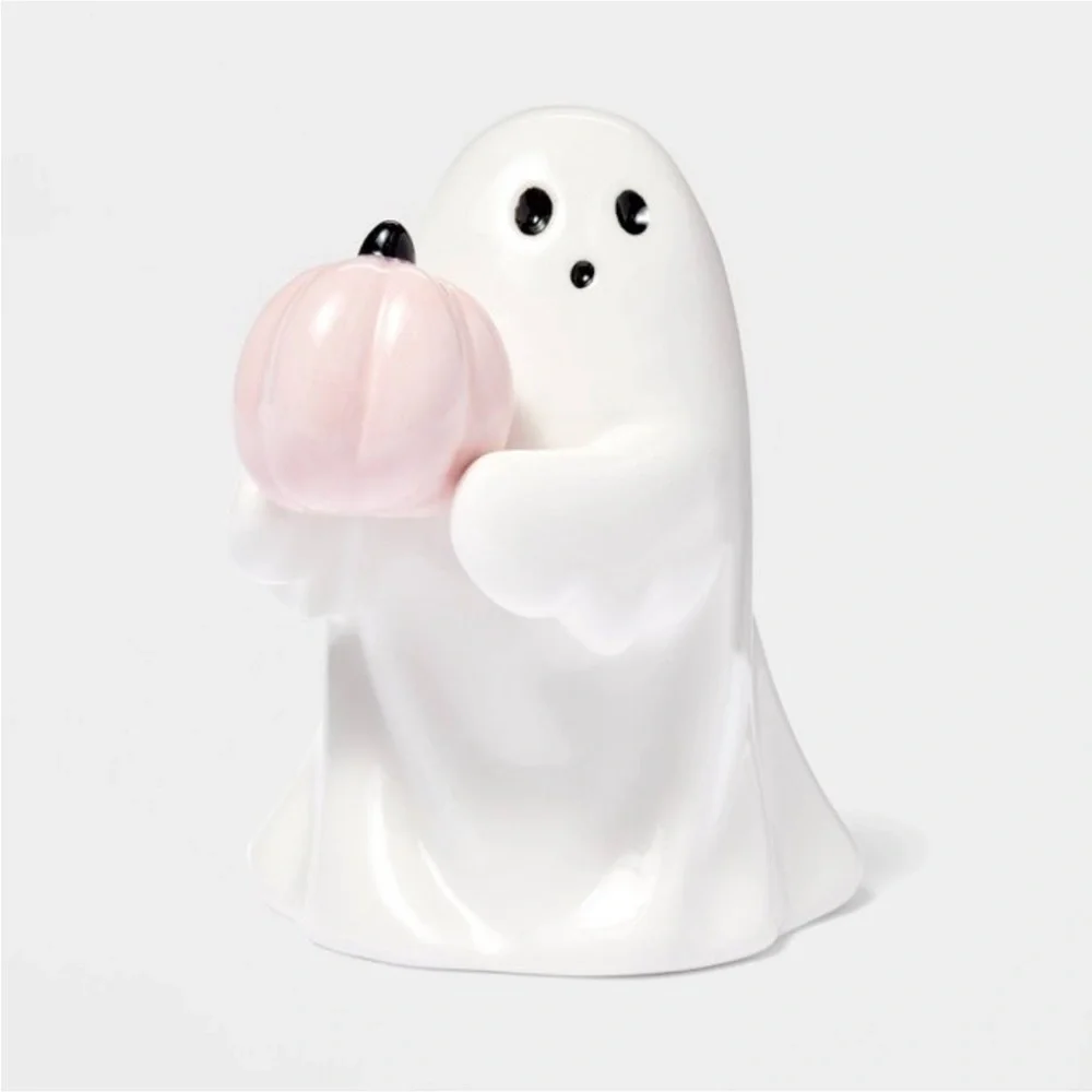 Bootiful Ceramic Ghost Halloween Decorative Figurine from Hyde & EEK! Boutique